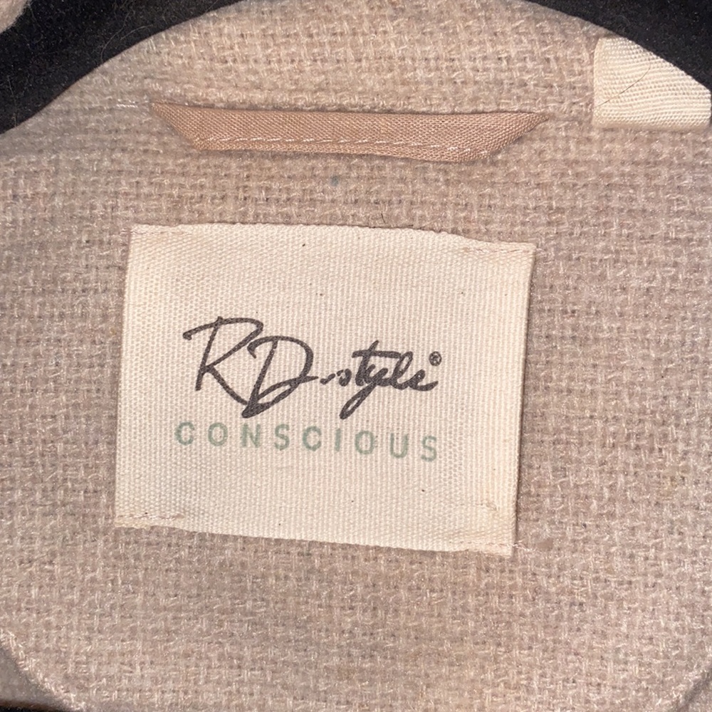 NWOT RD Style Conscious Paloma Woven Jacket Size XS - Picture 3 of 13